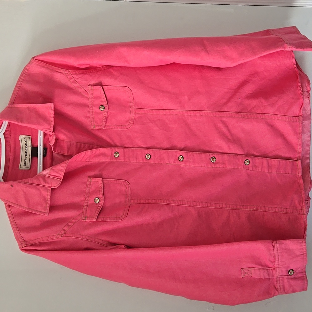 Bit & Bridle Pink western shirt